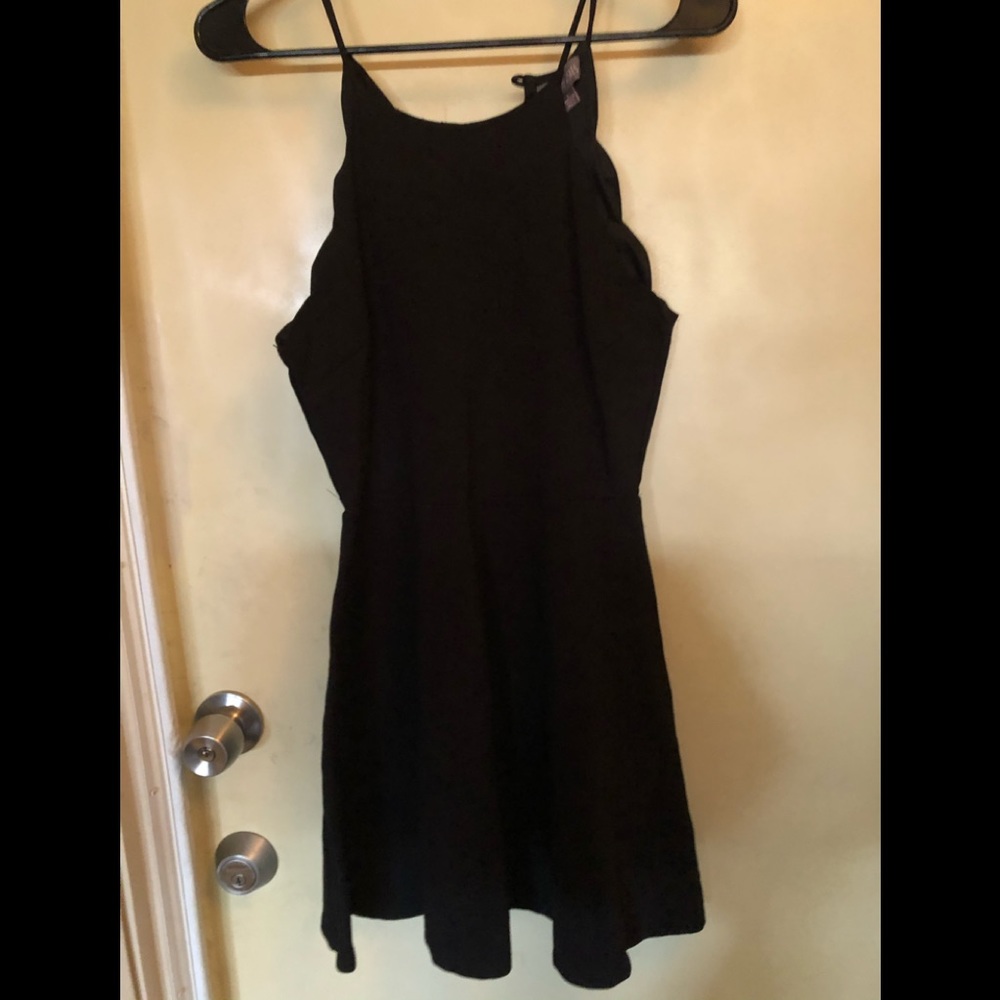 black dress
